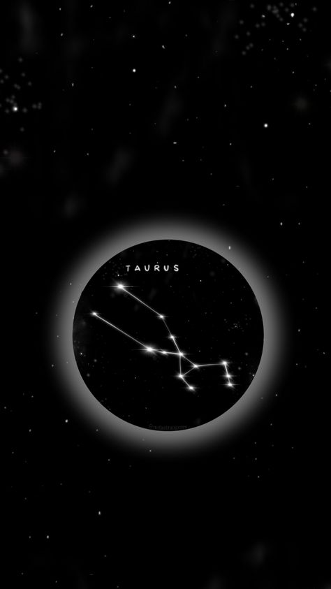 Wallpaper Zodiac, Taurus Wallpaper, Taurus Aesthetic, Anna And The French Kiss, Taurus Constellation, Taurus Zodiac, Aesthetic Wallpaper, Dark Aesthetic, Constellations