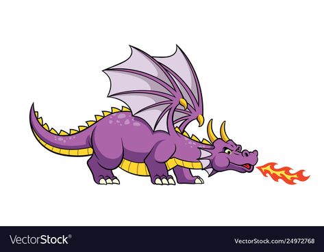 Breathing Fire, Dragon Fire, Fire Breathing Dragon, Draw Animals, Fire Breathing, Cartoon Dragon, Fire Dragon, How To, Book Illustration