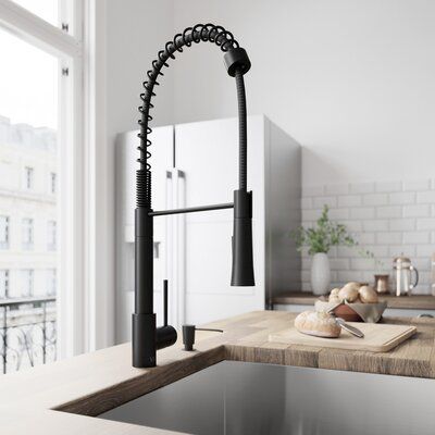 Kitchen Remodel Cost, Black Kitchen Faucets, Single Handle Kitchen Faucet, Black Kitchen, Faucet Handles, Kitchen Fixtures, Breakfast In Bed, Kitchen Projects, Kitchen Handles