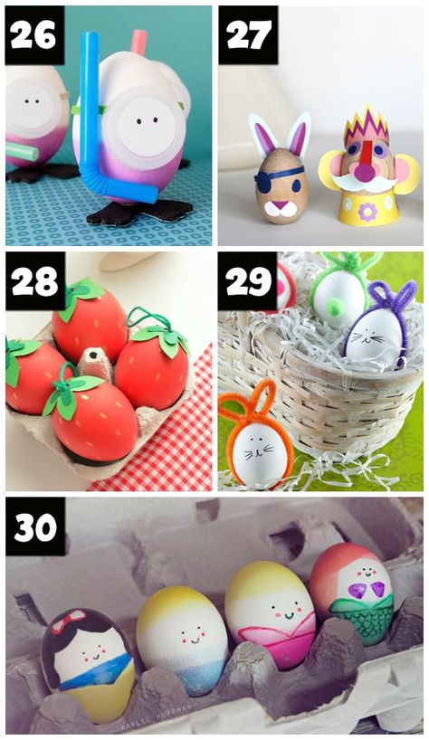 Fun Easter Egg Ideas and Crafts Egg Mazing Designs, Funny Easter Eggs Decorating Ideas, Funny Egg Decorating Ideas, Easter Egg Design Ideas, Dyeing Eggs, Easter Egg Ideas, Easter Egg Decorating Ideas, Egg Decorating Ideas, Funny Easter Eggs