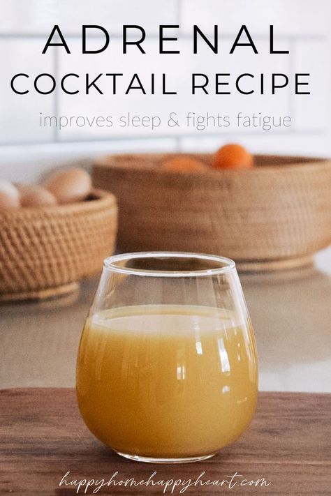 Adrenal Cocktail Recipe, Adrenal Fatigue Treatment, Adrenal Cocktail, Adrenal Fatigue Symptoms, Fatigue Symptoms, Adrenal Support, Adrenal Health, Adrenal Glands, Natural Drinks