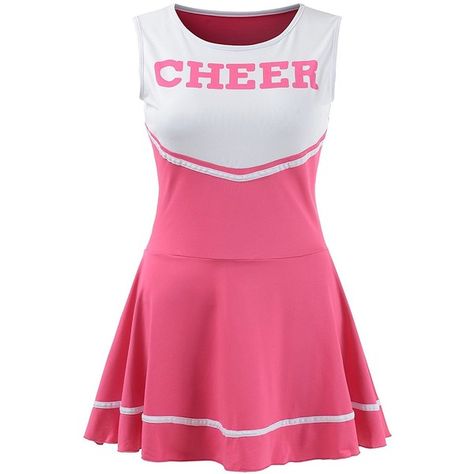 Women's Musical Uniform Fancy Dress Cheerleader Costume Outfit ($17) ❤ liked on Polyvore featuring costumes, pink cheerleader costume, ladies costumes, pink lady costume, pink costume and womens costumes Womens Costumes, Cheerleader Costume, Pink Costume, Cheer Outfits, Cheerleading Outfits, Rose Blue, Costume Outfits, Sports Theme, Women's Costumes