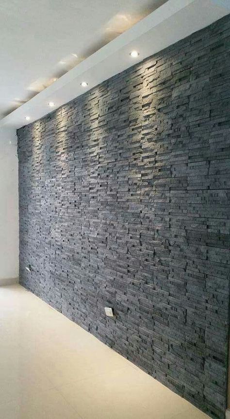 Stone Wall Living Room, Stone Wall Interior Design, Decor Living Room Ideas, Stone Walls Interior, Decorative Ceiling Lights, Stone Wall Design, Stone Wall Cladding, House Interior Decor Ideas, Wall Tiles Design