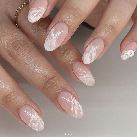 Nail Art Designs For Summer, Subtle Nail Art, Milky Nails, Subtle Nails, Minimal Nails, Glamorous Nails, Almond Acrylic Nails, Nagel Inspo, Neutral Nails