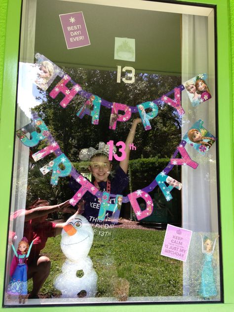 13th Birthday trip to WDW. All Star Music  Frozen Theme Keep Calm Birthday, Frozen Theme, 13th Birthday, Disney Resort, Music Star, Window Decor, Birthday Decorations, Disney World, Room Decor