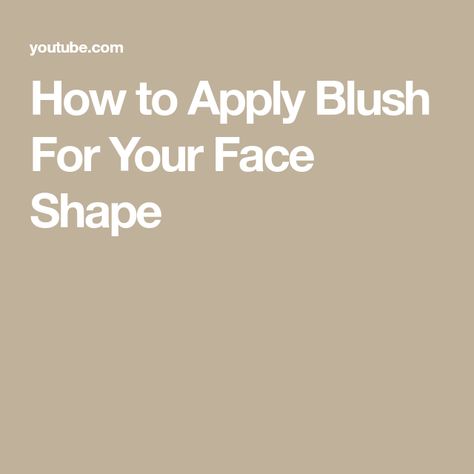 How to Apply Blush For Your Face Shape Applying Blush, Glasses For Your Face Shape, Skincare Samples, How To Apply Blush, Too Faced Bronzer, Celebrity Moms, Hair Fragrance, Natural Cleaning Products, Face Shape