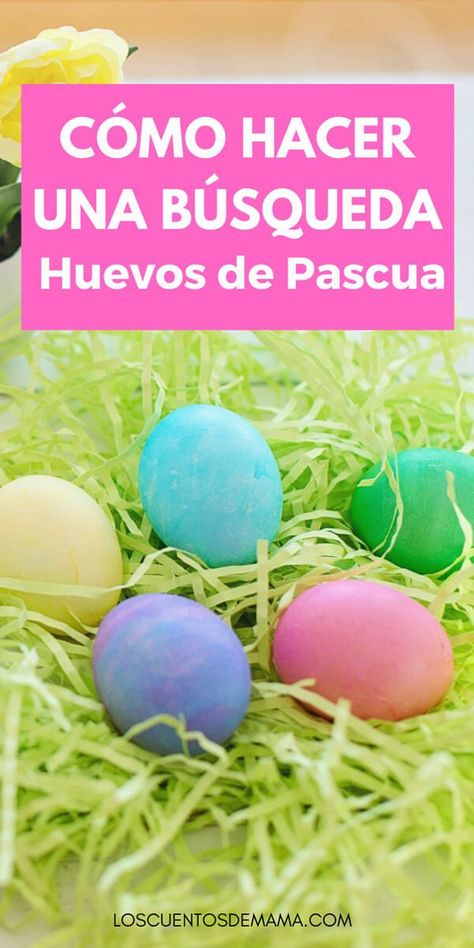 ideas para organizar una búsqueda de huevos de pascua con niños Easter Egg Hunt, Egg Hunt, Easter Decor, Easter Eggs, Crafts For Kids, Easter