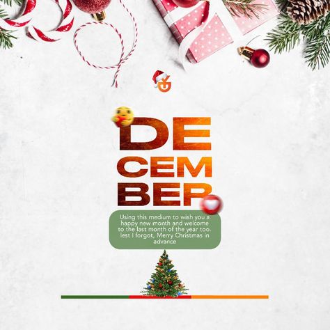 December Flyer Background, December Sales Flyer, December New Month Design, Welcome To December Flyer, December Poster Design, Welcome To December Flyer Design, December Design Graphic, Christmas Fliers, December New Month Flyer