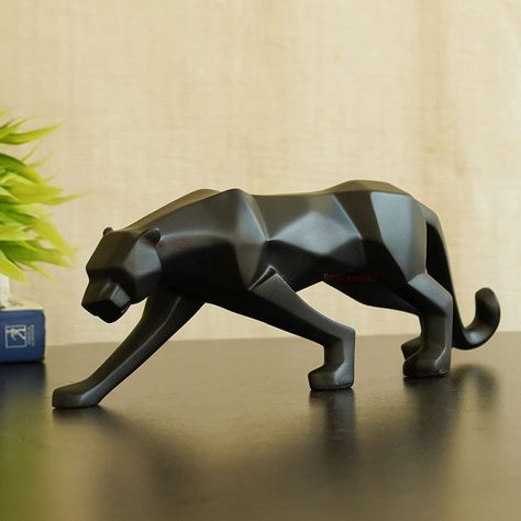 Black Panther Jaguar Sculpture in a Contemporary Geometrical Style Item for Home Decor Living Room Bedroom Table Top Decoration.
Transform your living space with the powerful beauty of nature. Showpiece's Black Panther Jaguar Sculpture is a unique and eye-catching item, perfect for home decor in any contemporary setting.

SHOP NOW

Follow us @blessberries.india
Visit www.blessberries.com for more products.

#gift #giftideas #handmade #love #gifts #art #birthday #fashion #christmas #homedecor Jaguar Sculpture, Black Panther Statue, Panther Statue, Showpiece For Home Decor, Panther Sculpture, Outdoor Survival Gear, Modern Art Sculpture, Black Jaguar, Bedroom Table