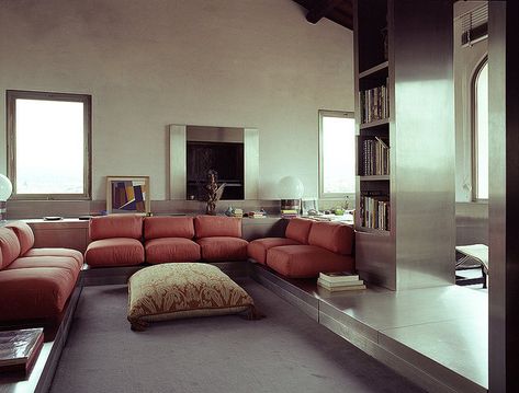 LAUsNOTEbook: Altana Palazzo Pucci, Florence 1971 | Gae Aulenti Homes In Italy, Gae Aulenti, Hygge Living, Cosy Interior, Interior Design Images, Italian Interior Design, Italian Interior, Retro Interior, Design Del Prodotto