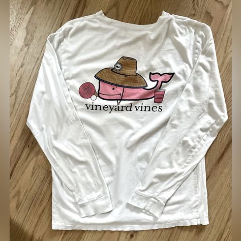 ⛱️ Vinyard Vines Men's flip cup white long Sleeve T Shirt Vinyard Vines, Vineyard Vines Boys, Vineyard Vines, White Long Sleeve, Shirt Shop, Long Sleeve T Shirt, Vines, Long Sleeve Tshirt, The Social