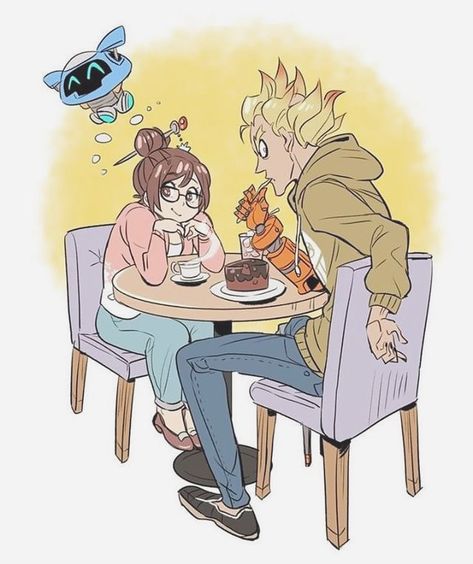 мeιнeм/jυnĸмeι//💥❄️ on Instagram: “💗❄️💥💗. . . . . . . . (Credit to Artist) . #meihem #meirat #meixjunkrat #junkratxmei #junkmei #meiisbae #overwatchgirls #overwatchmemes…” Mei X Junkrat, Overwatch Mei, Overwatch Drawings, Overwatch Funny, Overwatch Memes, Overwatch Fan Art, Pop Culture Art, Anaconda, Overwatch