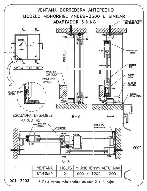 Aluminium window detail and drawing in AutoCAD Dwg files include plan, elevations, sections, working plan, and various type of fitting details of Aluminium window. Window Detail Architecture, Window Section Detail, Furniture Details Drawing, Curtain Wall Detail, Castle Floor Plan, Interior Architecture Drawing, Window Detail, Sliding Window, Geometric Architecture