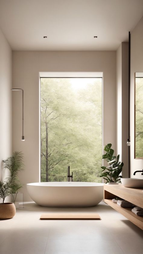 Minimalist Bathroom Design: Less is More 6 Sauna Bathroom, Organic Modern Bathroom, Minimalist Bathroom Design, Art Restaurant, Bathroom Retreat, Best Bathroom Designs, Bad Inspiration, Spa Like Bathroom, Stunning Bathrooms