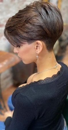 Short Hair Images, Pixie Haircut For Thick Hair, Short Hair Undercut, Trendy Hairstyle, Short Hairstyles For Thick Hair, Edgy Short Hair, Very Short Hair, Short Bob Haircuts, Cute Hairstyles For Short Hair