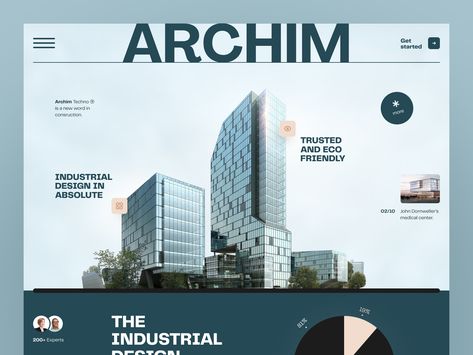 Architecture Website Design, Website Design Tutorial, Architecture Website, Science Web, Branding Marketing, Minimal Web Design, Web Layout Design, Web Layout, User Interface Design