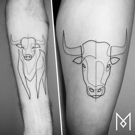 Mo Ganji (@moganji) • Instagram-Fotos und -Videos Geometric Bull, Tattoo Therapy, Bull Tattoo, Tattooed Lady, Mo Ganji, Tiny Tattoos For Women, Cow Tattoo, African Tattoo, Tattoo Symbols