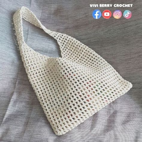 Crochet Tote Pattern, Crochet Shoulder Bags, Free Crochet Bag, Knitting Tote Bag, Crochet Bag Tutorials, Crochet Bag Pattern Free, Crochet Shoulder Bag, Crochet Market Bag, Yarn Bag