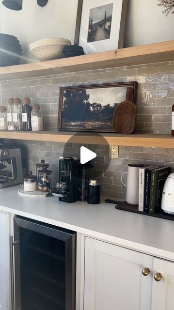 El Peterson on Instagram: "#AD COME STYLE MY COFFEE BAR and make coffee with me with @qvc . We just got a new Nespresso machine 👏🏼 so of course we had to restyle our coffee bar with this pretty marble tray and set of canisters 😍 For those of you who appreciate convenience like me, this machine offers the easiest way to enjoy espresso 🤌🏼 #LoveQVC Head to stories to see a closer look! *Comment links For links to be sent to DM's Here's the direct link as well: Nespresso: https://qvc.uikc.net/c/3550580/1944480/9368 Canister set: https://qvc.uikc.net/c/3550580/1944219/9368 Marble Tray: https://qvc.uikc.net/c/3550580/1944481/9368 Coffee Bar styling Coffee station Nespresso Home decor transitional design neutral home neutral home decor Organic Modern Modern Organic Home Interior inter Coffee Bar With 2 Coffee Makers, Nespresso Coffee Station Ideas, Organic Home Interior, Nespresso Coffee Bar Ideas, Coffee Bar Styling, Modern Organic Home, Home Neutral, Nespresso Machine, Organic Home