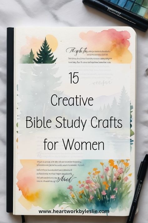 Looking for creative ways to deepen your Bible study? These 15 Bible study crafts are perfect for women who want to connect with God through art and hands-on activities! From DIY scripture cards and prayer jars to Bible journaling with washi tape, each craft offers a unique way to reflect on Scripture and grow in faith. Save this list to add inspiration and creativity to your Bible study time! Ladies Bible Study Activities, Ideas For Bible Study Groups, Prayer Jars For Women Diy, Diy Christian Crafts For Women, Women’s Ministry Crafts, Women’s Bible Study Activities, Fun Bible Study Activities For Women, Bible Study Party Ideas, Bible Verse Board Diy