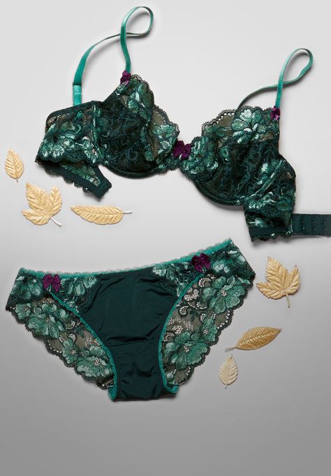 Today Only! Green Bra, Welcome Autumn, Chic Bra, Va Va Voom, Adore Me, Pretty Lingerie, Lingerie Shop, Bra And Panty Sets, Beautiful Lingerie