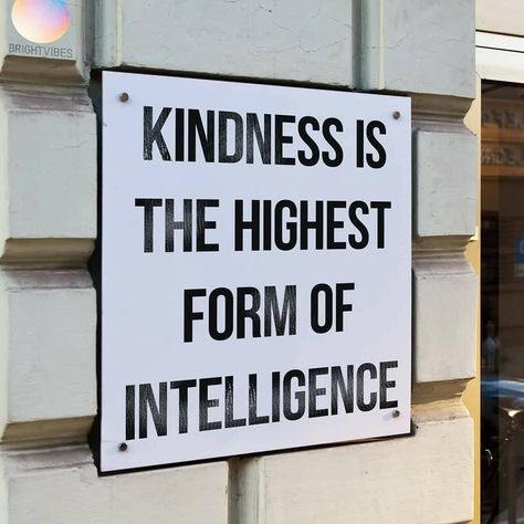 Follow @bandaidforheart for more ❤️ Via @brightvibesmedia Funny Billboards, Manifest Love, School Murals, Amplified Bible, Word Nerd, Ways To Be Happier, Kindness Matters, Different Quotes, Mind Tricks