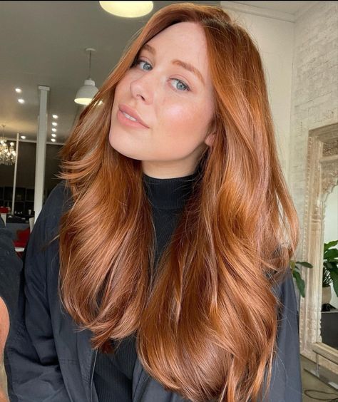 Light Auburn Hair, Natural Red Hair, Lighter Hair, Red Hair Inspo, Ginger Hair Color, Copper Hair Color, Hair Color Auburn, Strawberry Blonde Hair, Long Red Hair