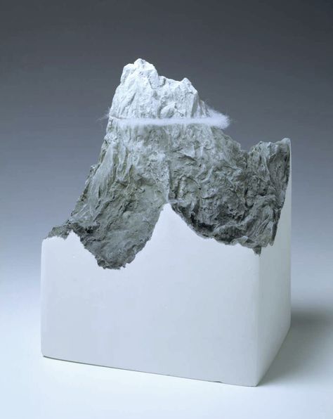 PROCESSING MATTER Contemporary Stone Sculpture, Mountain Sculpture, Abstract Painting Diy, 3d Printing Art, Concrete Art, Fashion Photography Inspiration, Stone Sculpture, Sculpture Installation, Large Painting