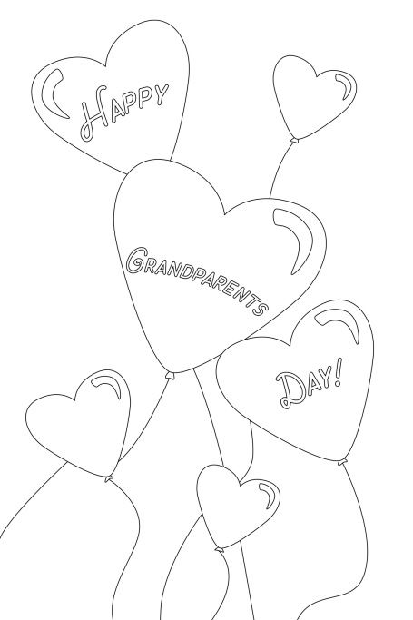 Grandparents Day Coloring Pages, Grand Parents Day Card Ideas, Grandparents Day Crafts For Kids, Parents Day Cards, Grandparents Day Crafts For Preschoolers, K4 Classroom, Grandparents Day Cards, Class Crafts, August Crafts