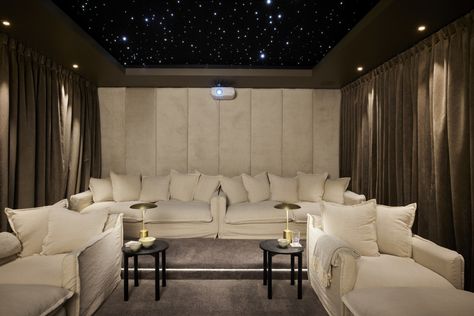 The Block 2021 room reveals: 4 cinemas & a steam room - The Interiors Addict Ronnie And Georgia, Home Theater Lighting, Home Theater Room Design, Theater Room Design, Home Cinema Room, At Home Movie Theater, Home Theater Rooms, Theatre Room, Theater Room