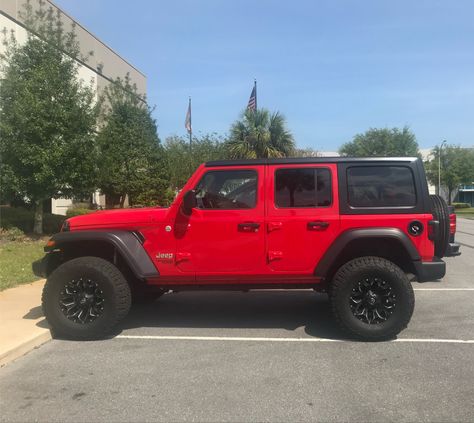 Red Jeep Wrangler Unlimited, Car Manifestation, Jeep Wrangler 1995, Jeep Wrangler Sport Unlimited, Car Necessities, Red Jeep Wrangler, 2020 Jeep Wrangler, 2013 Jeep Wrangler Unlimited, Jeep Wrangler Lifted