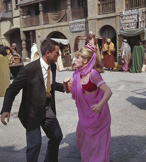 Barbara Eden And Larry Hagman Pictures and Photos - Getty Images Sidney Sheldon, Larry Hagman, Mary Astor, 1970s Tv Shows, Barbara Eden, I Dream Of Jeannie, Dream Of Jeannie, Johnny Carson, Great Tv Shows