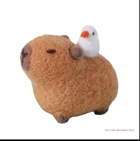 Needle Felt Animals, Diy Wool Felt, Diy Wool, Needle Felting Diy, Art & Craft Kit, Paper Mache Crafts, Needle Felting Projects, Felt Material, Exploring The World