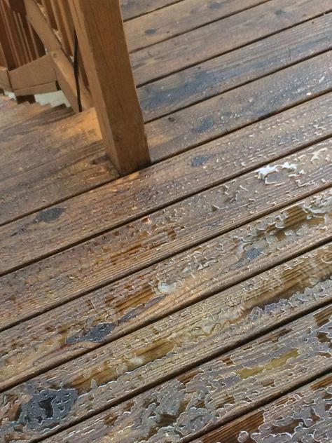 Pine Tar Deck – M. Luebstorff Pine Tar, Deck Posts, Water Beads, Professional Painters, Linseed Oil, Natural Wood Finish, Liquid Soap, Railing, Interior Paint