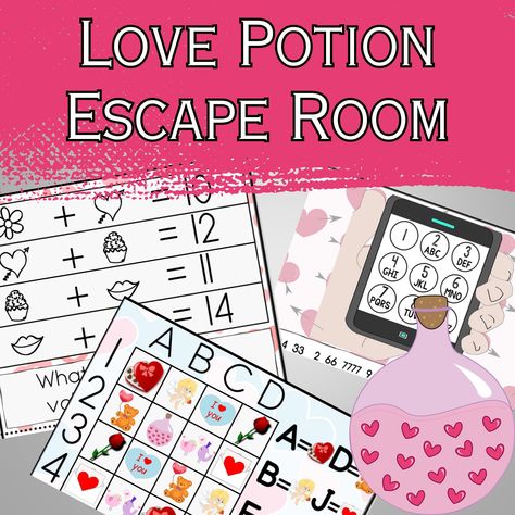 Printable Escape Room, Room For Kids, Escape Room For Kids, Code Secret, Printable Games For Kids, Escape Games, Team Building Exercises, Basic Math Skills, Escape Rooms