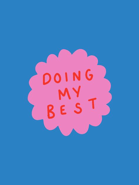 You can find our gifs on Instgram by typing in POPPYDEYES in the gif section on stories! Doing My Best Wallpaper, Doing My Best, Makeup App, Positivity Board, Note Pad Design, Magic Quotes, Graphic Quotes, Apple Watch Wallpaper, App Covers