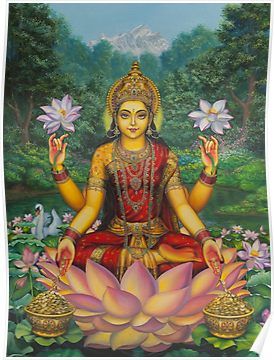 Yoga Story, Mythological Characters, Indian Goddess, The Hindu, Goddess Lakshmi, Goddess Art, Hindu Deities, Hindu God, Indian Gods