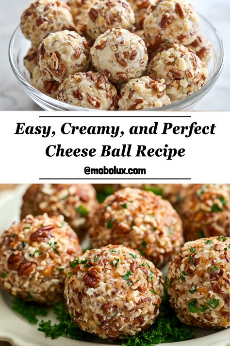 This Cheese Ball Recipe is the ultimate party appetizer, combining cream cheese, savory herbs, and your favorite seasonings into one irresistible bite! Easy to make and perfect for dipping, this cheese ball will be the star of your next gathering. Cream Cheese Savory, Quick Easy Appetizers, Cheese Ball Recipe, Savory Herb, Quick And Easy Appetizers, Cheese Ball Recipes, Vegetarian Appetizers, Cheese Appetizers, Easy Appetizers