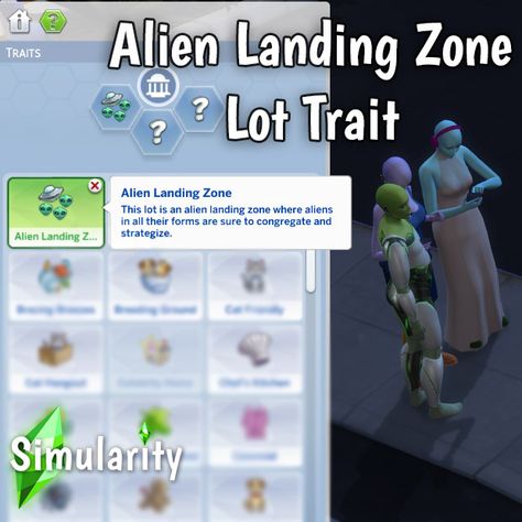 Sims 4 Alien, Sims Traits, Alien Clothes, Landing Zone, Sims 4 Traits, The Sims 4 Pc, Sims 4 Studio, Sims 4 Anime, Sims 4 Expansions