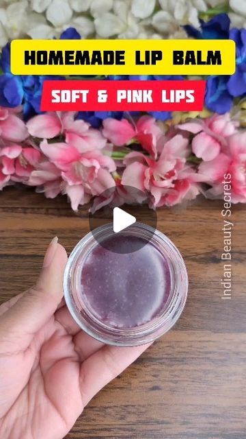 YAMINI on Instagram: "Homemade Lip Balm for Soft, Pink & Smooth Lips. Repair chapped lips with this all natural Homemade Lip Balm.

Lip balm, homemade Lip balm, natural, natural skin care, skin care, organic, lip pigmentation, pink lips, chapped lips, lip tint, natural lip tint, beetroot lip balm.

Follow @indianbeautysecrets for more such updates.

#skin#skincare#insta#instagood#instagram#reels#viralreels#pigmentation#lip#lipbalm#homemade#homemadelipbalm#chappedlips#lippigmentation#liptint#homemadeliptint#drylips#pinklips#natural#naturalskincare." Homemade Tinted Lip Balm, Beetroot Lip Balm, Natural Lip Tint, Indian Beauty Secrets, Lip Pigmentation, Homemade Lip Balm, Organic Lip Balm, Baby Lips, Natural Lip Balm