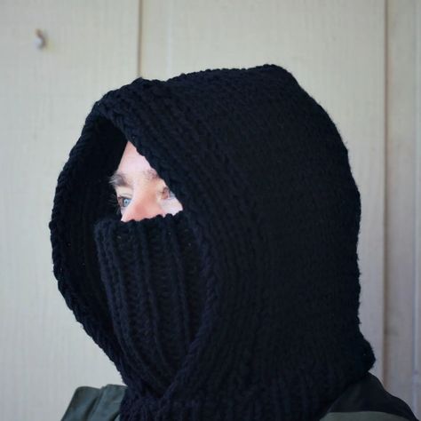 It's the perfect versatile accessory for both men and women. Four Ways to Wear: Full Face Cover: Wear the neckwarmer inside and pull it up to shield your face from the cold. Double-Fold Turtleneck: Fold down the neckwarmer for a cozy, double-layered turtleneck. Outward Cowl: Wear the neckwarmer outside, tuck half the fabric under to create a cowl that covers your neck and part of your collar. Relaxed Hood: Pull the hood back to enjoy the relaxed fit when indoors or in milder weather. Desig... Layered Turtleneck, Knit Balaclava, Knitted Balaclava, Cozy Knit, Full Face, Face Cover, Cozy Knits, Skull Cap, Neck Warmer