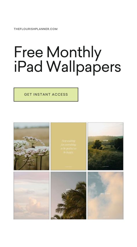 Free Downloads for iPad Planners - Flourish Digital Planners freedigitaljournal #kidsdailyplanner #productplannerprintable #landscapedigitalplanner. Flourish Planner, Weekly Dashboard, Live Mindfully, Free Ipad Wallpaper, Digital Planner Aesthetic, Ipad Planners, Digital Planner Ideas, Girl Boss Planner, Planner Aesthetic