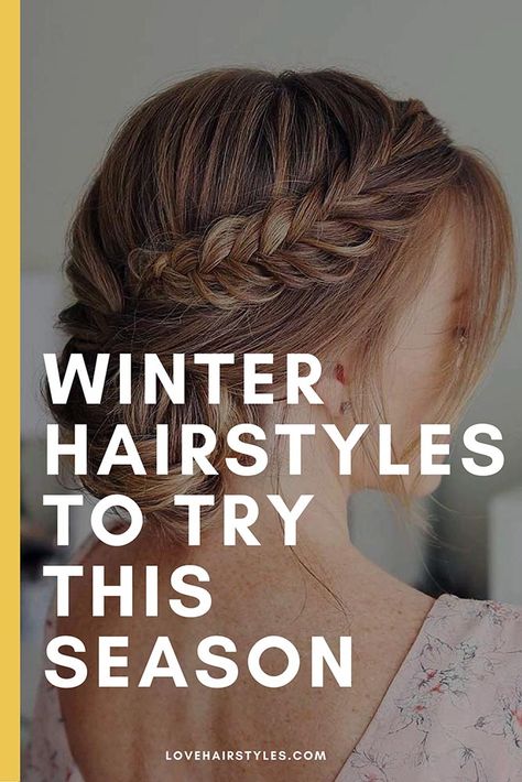 Winter is upon us, so trendy winter hairstyles for holidays and every day are a must now. At this time of the year, you really won’t have time for braids and some tricky ‘dos, for which you need to waste half of your morning routine. #hairstyles #longhairstyles Winter Hairstyles For Long Hair, Winter Hairstyle Ideas, Girls With Short Hair, Hairstyle Girls, Winter Hairstyle, Girls Hairstyles Easy, Caramel Hair, Hair Shedding, Christmas Hairstyles