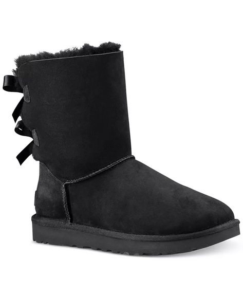 UGG ties up a classic look with bows and plush sheepskin in these Bailey Bow II boots for a sweet luxe addition to your everyday look. Bailey Bow, Womens Uggs, Classic Looks, Everyday Look, Gifts For Her, Boots, Gifts