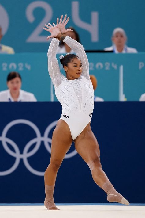 Jordan Chiles (USA) 🥇 Team • Paris 2024 Olympics #gymnastics Gymnastics Pics, Olympics Gymnastics, Jordan Chiles, Olympics 2024, 2024 Olympics, Gymnastics Photos, Usa Gymnastics, Usa Women, Gymnastics Pictures