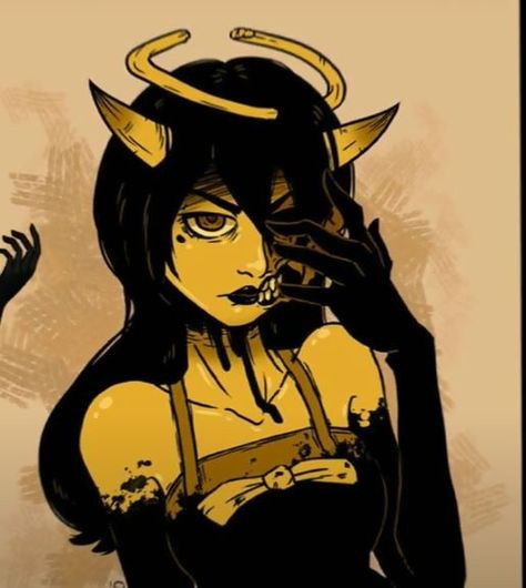 Alice Batim, Batim Fanart, Alice Angel, Indie Horror, Bendy And The Ink Machine, Angel Art, Horror Game, Kingdom Hearts, Splatoon