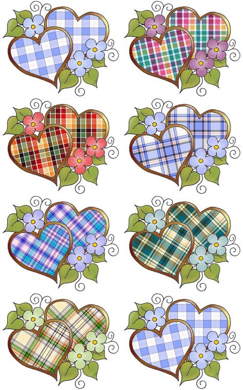 Stary Papier, Pretty Hearts, Decoupage Printables, Heart Prints, Colors Of The Rainbow, Scrapbook Stickers Printable, Decoupage Vintage, Scrapbook Printables, Scrapbook Embellishments