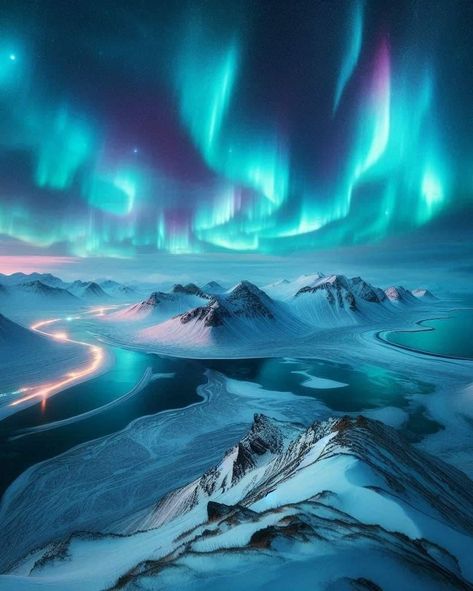 Iceland Light Diwali, Birthday Wish For Husband, Fantasy Background, Polar Light, Beautiful Wallpapers Backgrounds, Winter Wallpaper, Fantasy Setting, Cool Wallpapers Art, Landscape Illustration