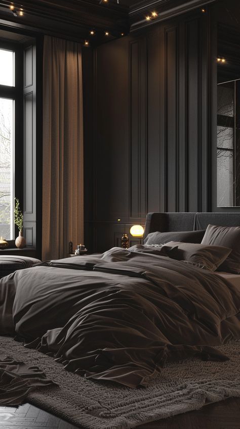 #HomeDecor

#InteriorDesign

#DIYHomeDecor

#HomeInspiration

#DecorIdeas

#ModernHome

#BohoDecor

#FarmhouseStyle

#MinimalistDecor

#VintageHome

#EcoFriendlyDecor

#RusticDecor

#SmallSpaceLiving

#ApartmentDecor

#HomeOrganization

#BudgetDecorating

#DIYProjects

#DecorTips

#ColorfulHome

#HomeRenovation Black Modern Bedroom, Modern Black Bedroom, Grey And Gold Bedroom, Black And Grey Bedroom, Dark Gray Bedroom, Modern Bedroom Furniture Sets, Monochrome Bedroom, Feminine Bedroom, Dark Bedroom