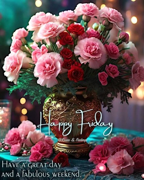 Happy Friday Flowers, Friday Morning Greetings, Friday Flowers, Friday Messages, Daily Wishes, Good Morning Sunshine Quotes, Sunshine Quotes, Blessed Friday, Happy Friendship